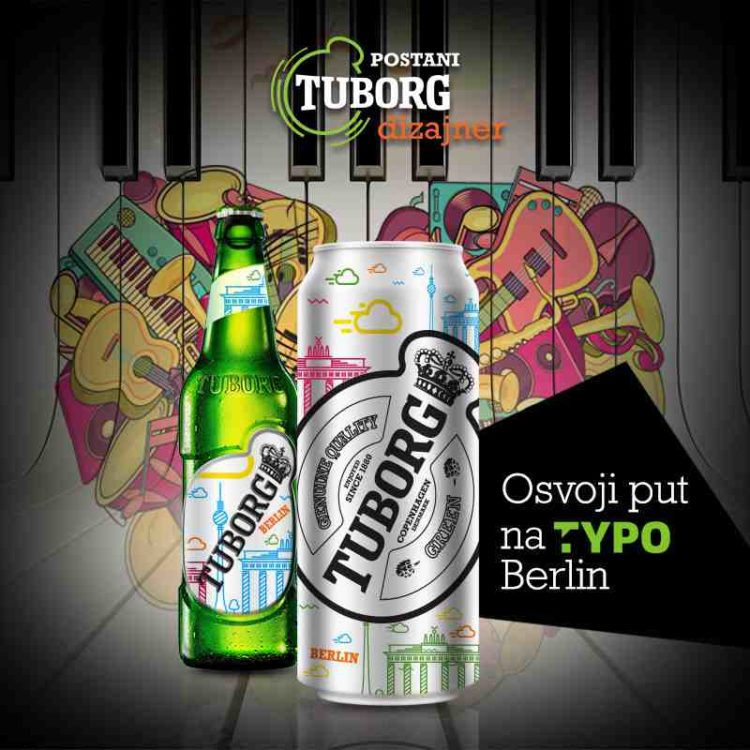 Become a TUBORG designer and win a trip to Berlin