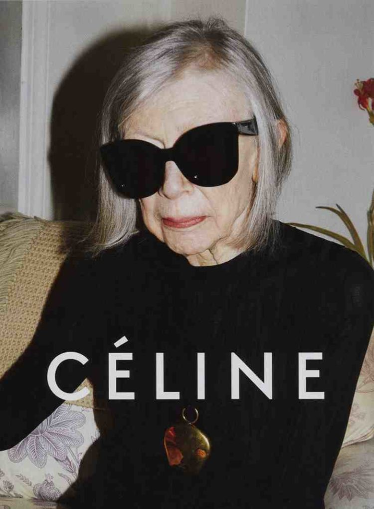 Best of 2015 - Print/OOH/Design: Joan Didion Fronts Celine's New Ad Campaign