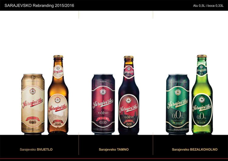 Sarajevo Brewery takes REGPAK 2016 for the design of a series of products