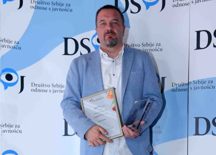 Serbia: Represent Communications PR Agency of the Year, Life Time Achievement Award for Miloje Sekulić