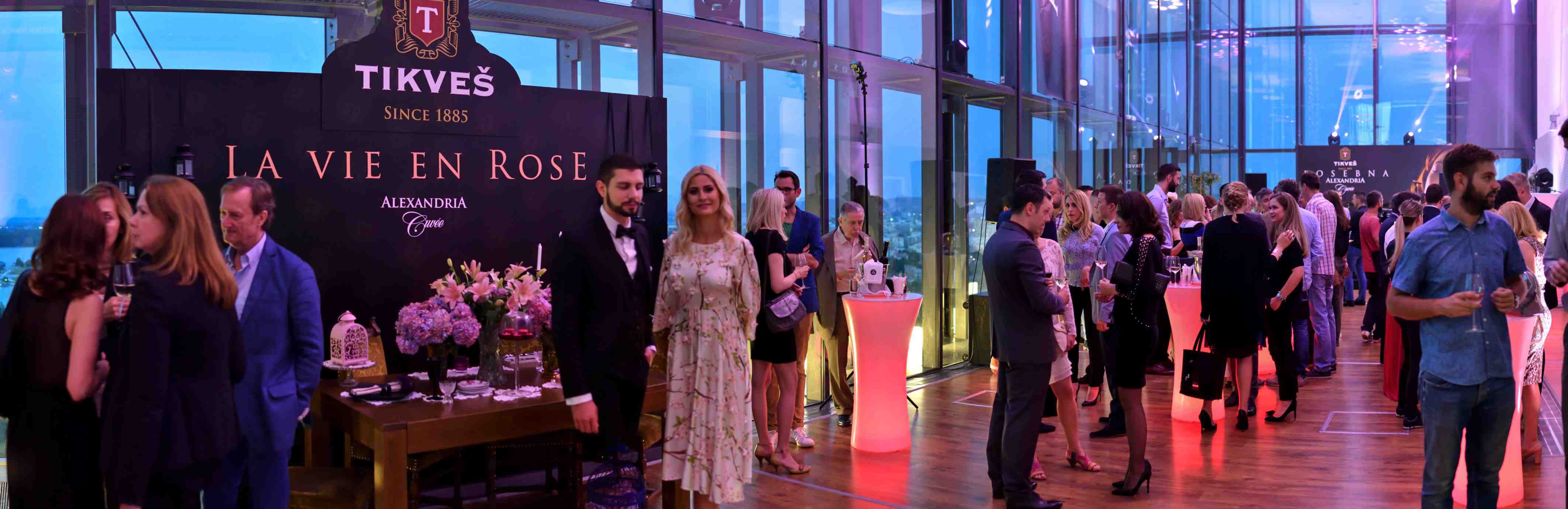 The exclusivity of Tikveš wines on the roof of Belgrade 6