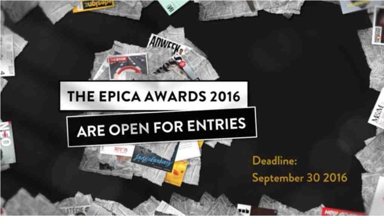 The 30th Epica Awards are open for entries