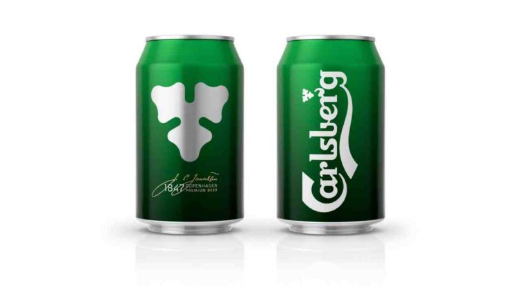 Carlsberg goes for craft look with simplified can design
