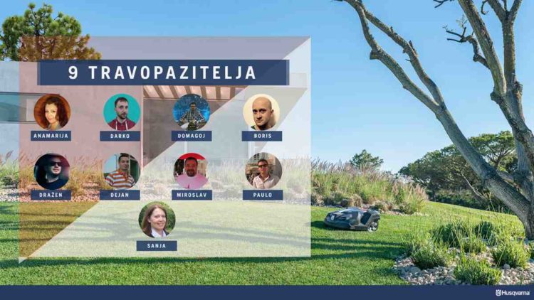 10 “lawn-owners” in Husqvarna’s “10 travopazitelja” campaign
