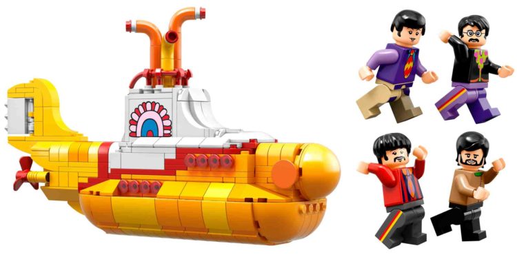 Lego does The Beatles' Yellow Submarine