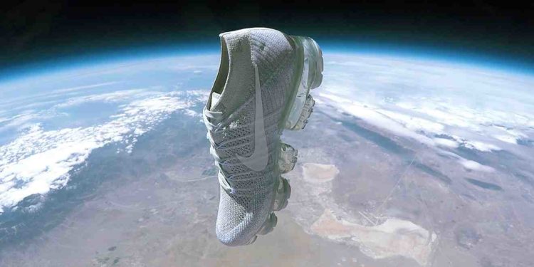 This Agency Used a Weather Balloon to Fly Nike’s New Vapormax Shoe Into Space