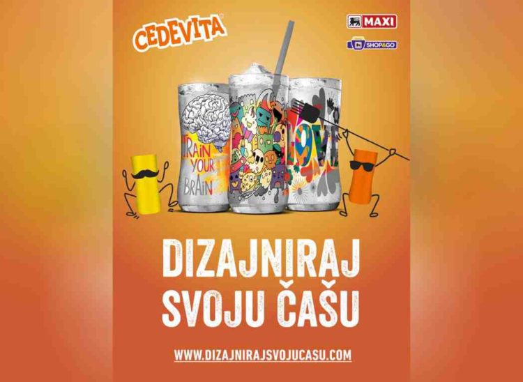 Are you feeling creative these days? Well then, design your own Cedevita glass!