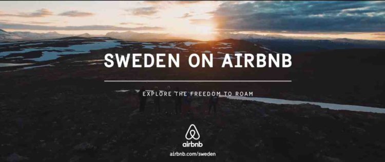 Airbnb stunt lists entire country of Sweden