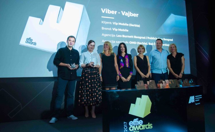 Silver Effie for Leo Burnett and Vip’s Viber Vajber campaign