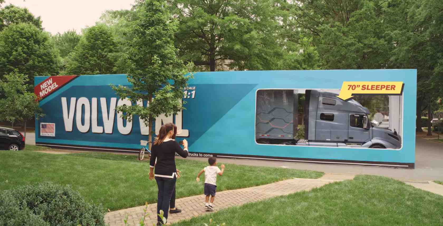 Volvo Trucks and This 3-Year-Old Set a Guinness World Record With Latest Big Stunt