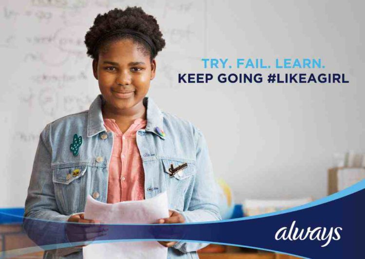 Always ad '#LikeAGirl' returns to fight girls' fear of failure