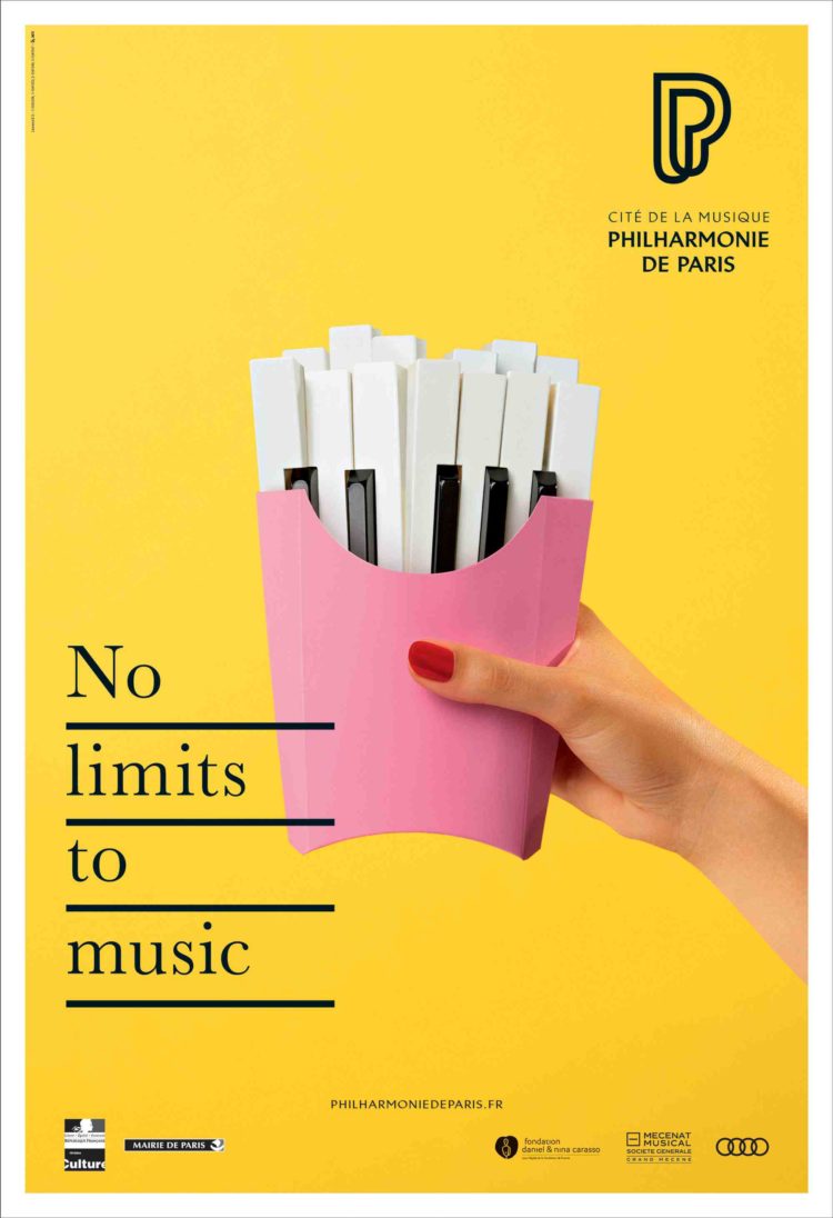 BETC Paris creates some tasty posters for the Philharmonie de Paris 2