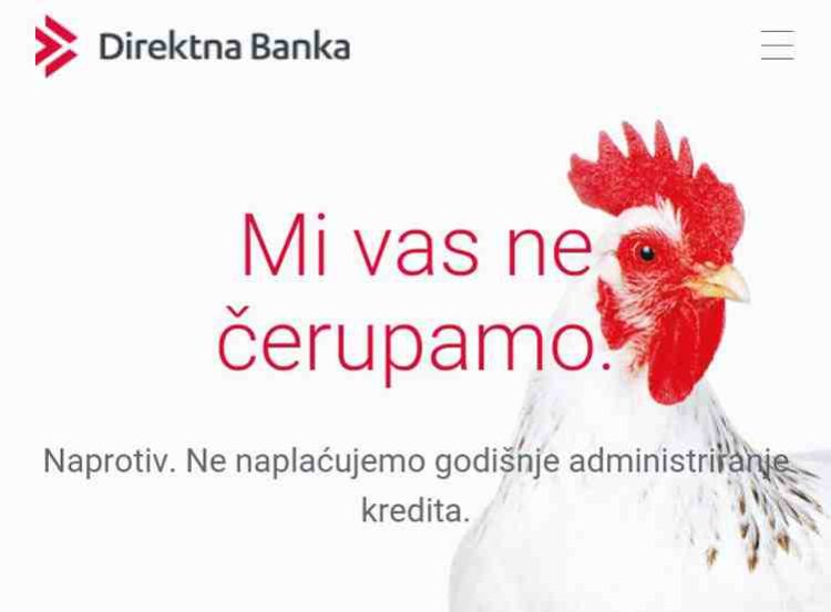 Direktna Banka: Campaign that was scolded by the industry, and angered bankers! 2