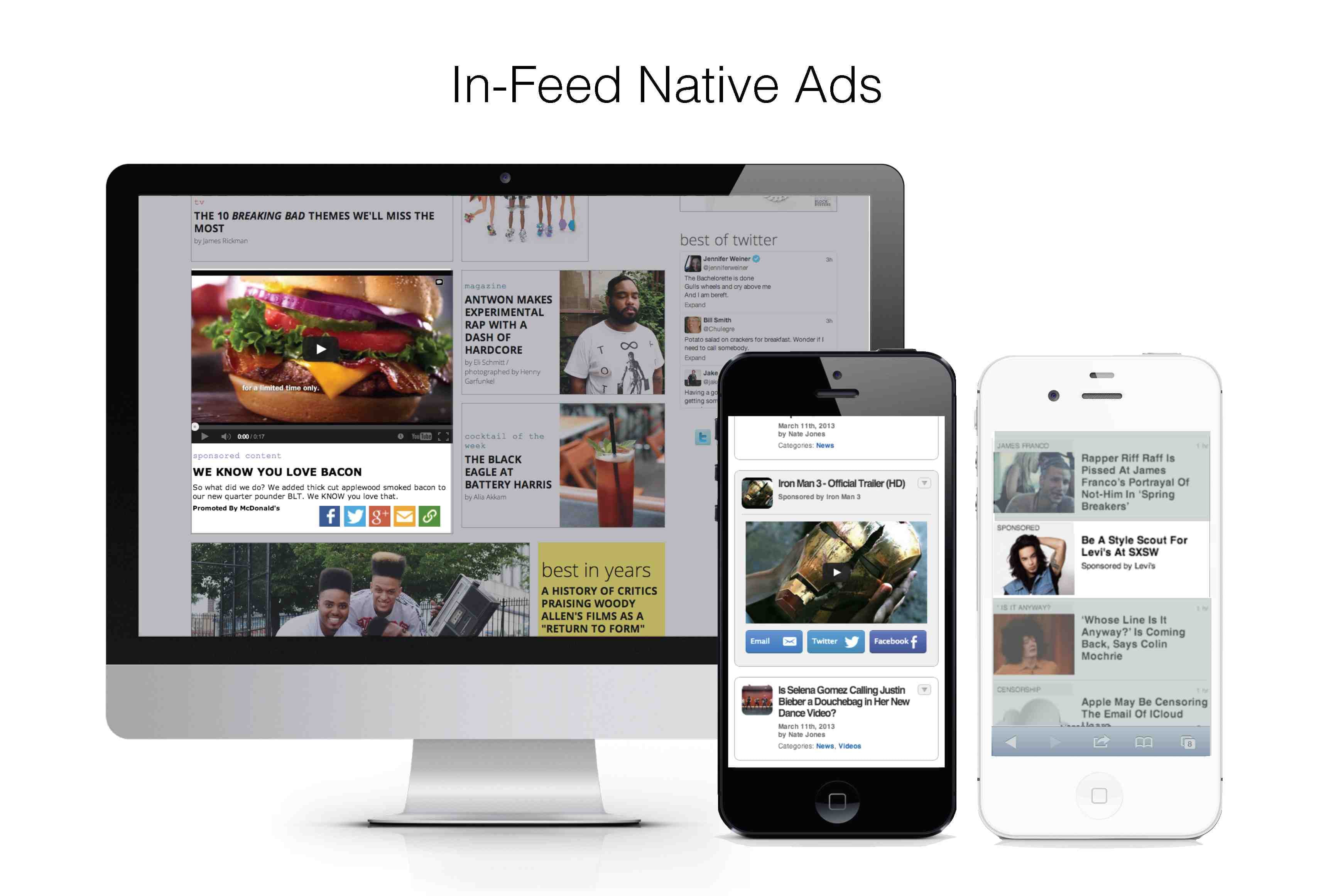 Experience and technology are starting to merge, and we are getting ever closer to realising the true goal of Native advertising