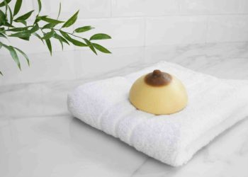 Ovaj sapun u obliku dojke podsjeća korisnice da redovno provjere svoje grudi