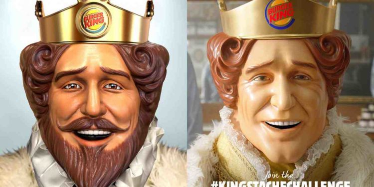 Burger King shaves the stache for Movember