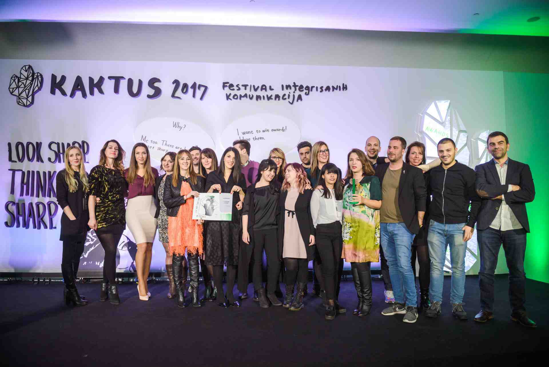 Kaktus 2017: Vip Mobile Oglašivač godine; McCann treću godinu za redom Agencija godine