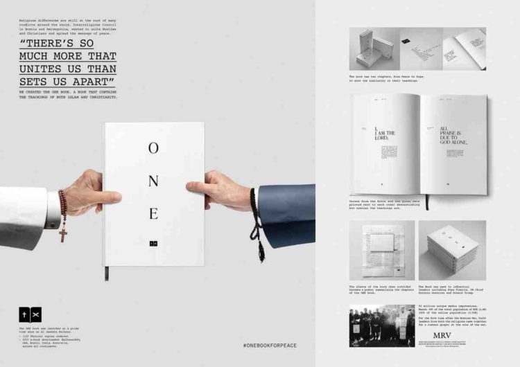 After the bronze, New Moment picks up silver at Epica Awards for The One Book for Peace