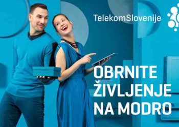 Telekom Slovenije – Okrenite život na plavo 1