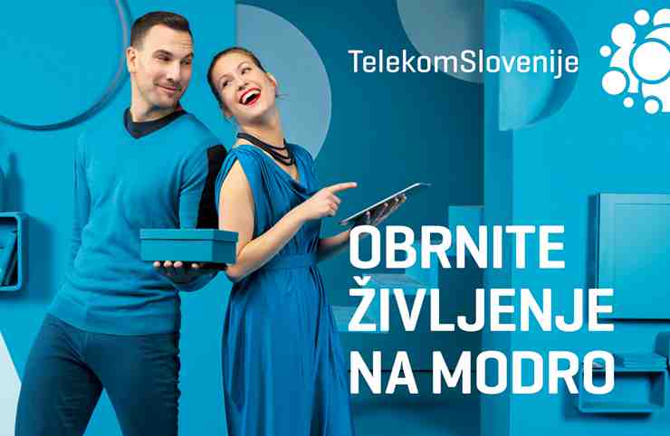 Telekom Slovenije – Okrenite život na plavo 1