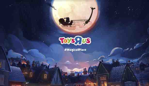 Toys R Us harnesses its Geoffrey the Giraffe to Santa's sleigh in new Christmas push
