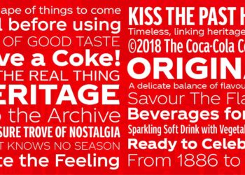Coca-Cola unveils its own typeface 2
