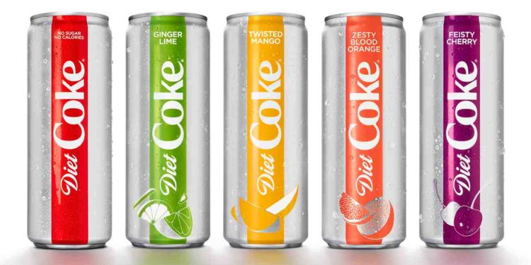 Diet Coke hopes to lure in Millennials with a flashy rebrand