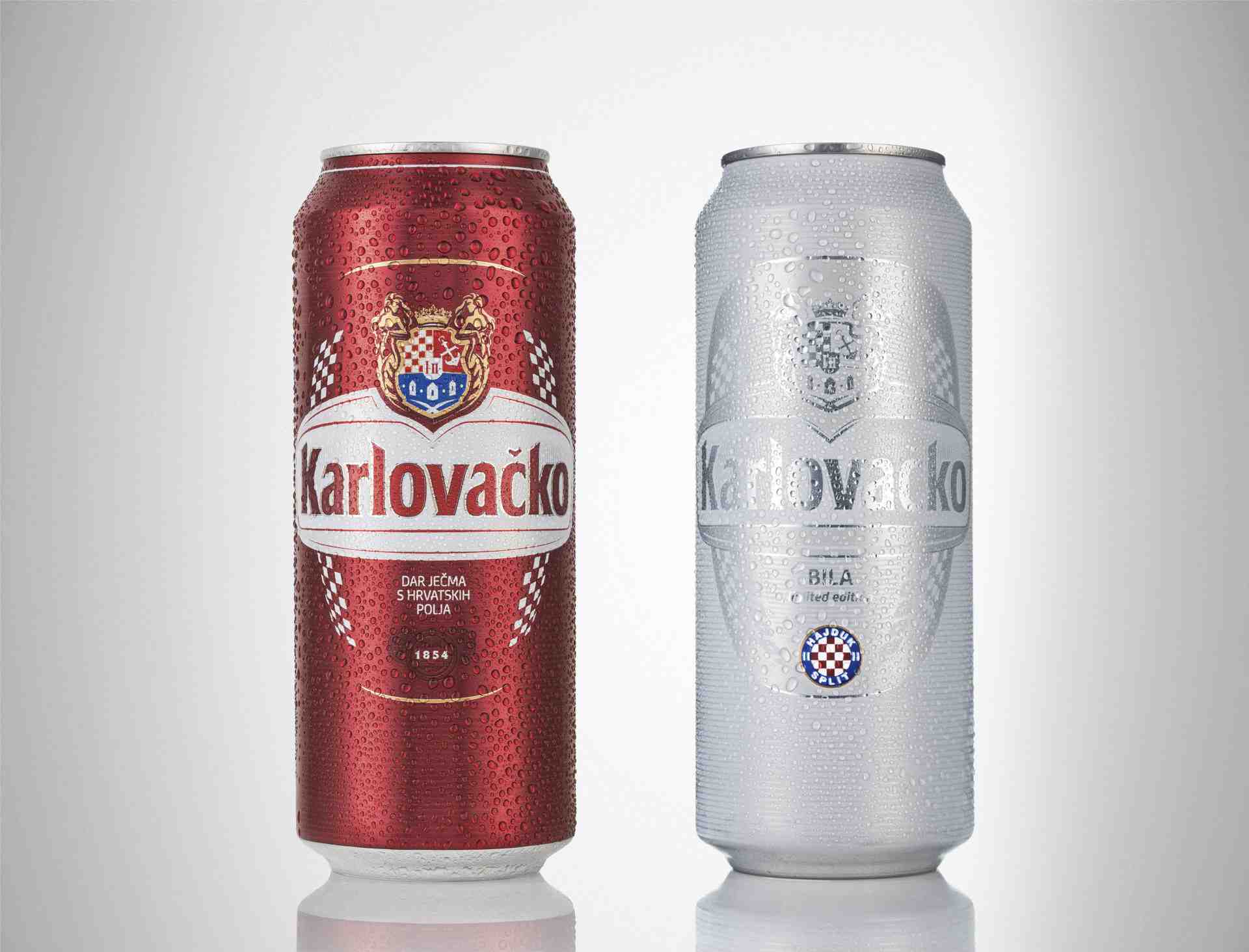 Karlovačko pivo odreklo se crvene boje zbog Hajduka
