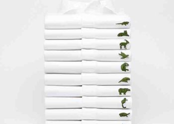 Lacoste's crocodile makes space to endangered species in a campaign from BETC