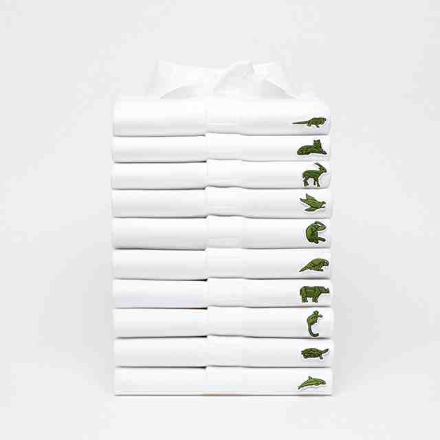 Lacoste's crocodile makes space to endangered species in a campaign from BETC