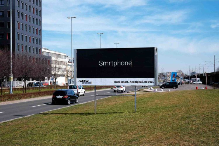 New life-saving billboards in Croatia
