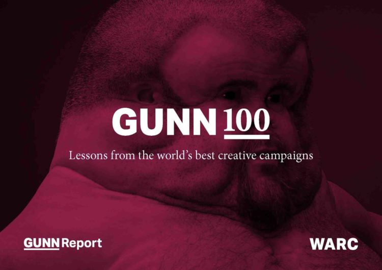 Gunn 100 reveals lessons from the world’s best creative campaigns