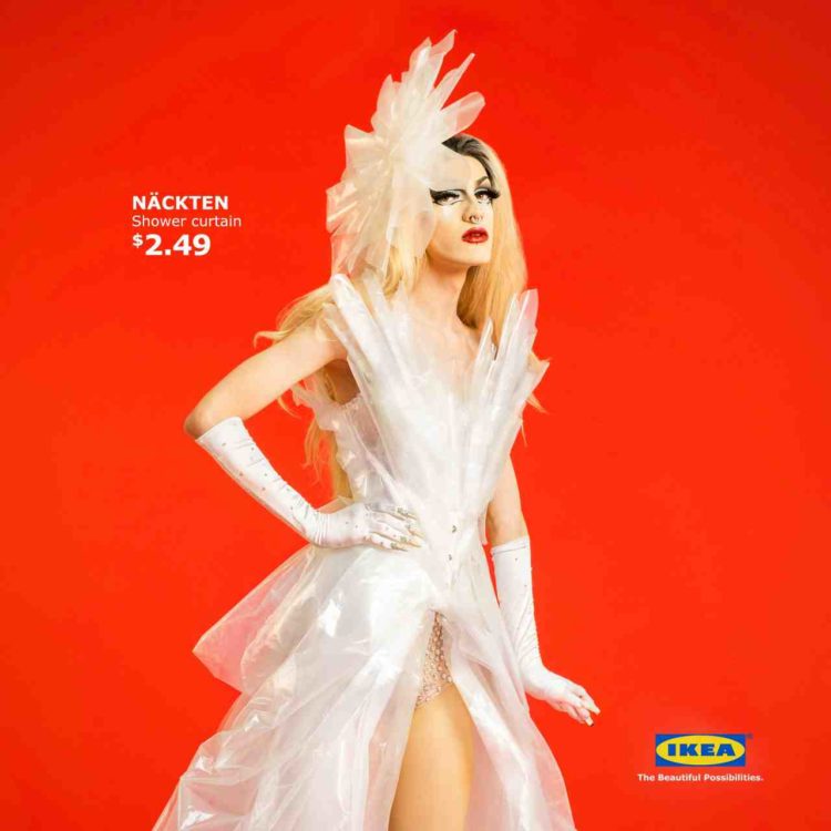 Ikea Canada launches a campaign to celebrate Pride with Drag queens as designers and models