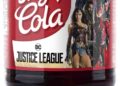 Justice League superheroes on labels of Sky Cola 6