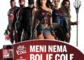Justice League superheroes on labels of Sky Cola 1