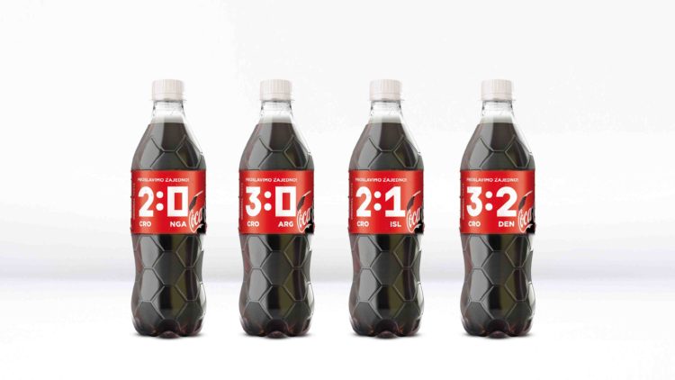 Coca-Cola Croatia and McCann Zagreb unveil limited edition Coca-Cola packaging to celebrate victories in Russia 2