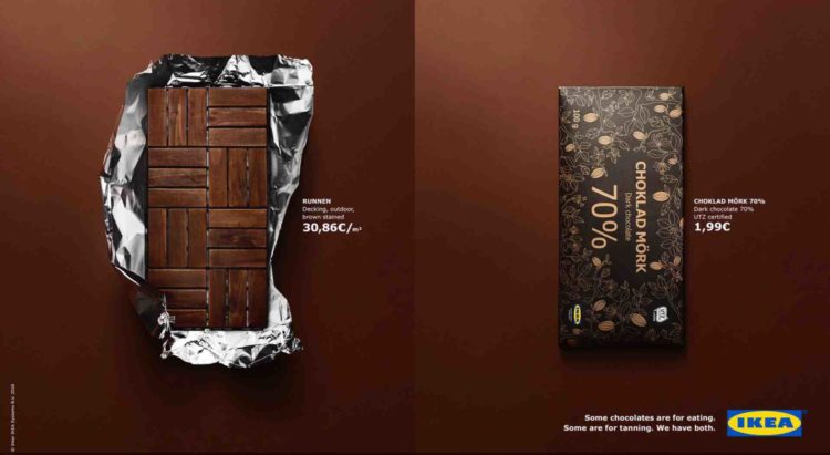 sap Begunstigde Radioactief IKEA made some deliciously chocolatey social posts for its furniture |  Media Marketing