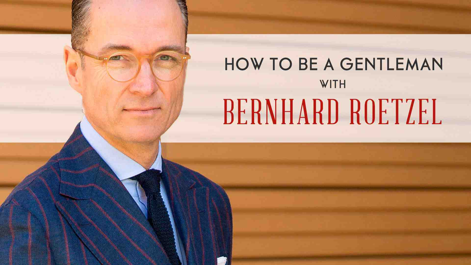 CHIVAS 24 hours of Elegance by AUDI, presents  BERNHARD ROETZEL, copywriter and graphic designer, world renowned author of men's fashion books 1