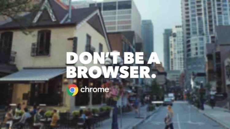Google Chrome celebrates 10 years with ‘Don’t Be a Browser’ campaign