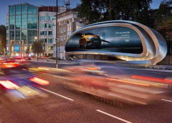 JCDecaux i Zaha Hadid Design pretvorili jedan londonski bilbord u umjetničko djelo