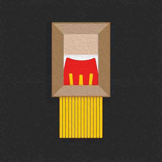 Banksy inspires some minimalist posters from McDonald's
