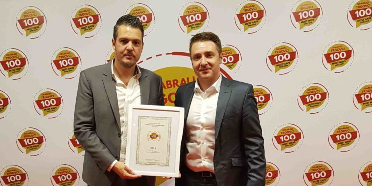 HELL ENERGY selected among TOP 100 products in Bosnia and Herzegovina