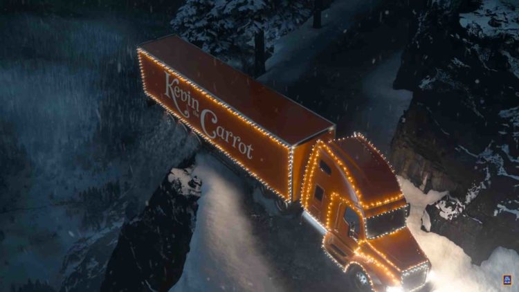 Retail chain Aldi returns its Kevin the Carrot for the new holiday campaign