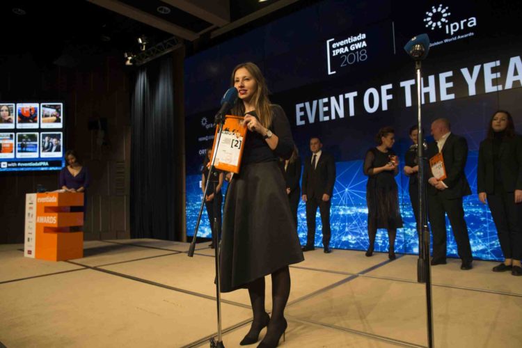 Future Tense wins second place in Event of the Year category in Moscow 1