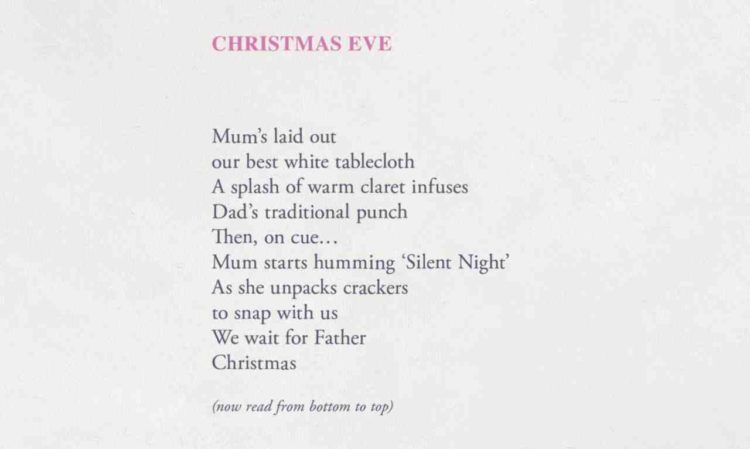 These Christmas poems reveal shocking reality of domestic violence when read backwards 2