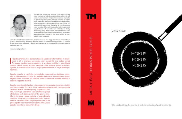 Izašla je nova knjiga Mitje Tuškeja: Hokus, pokus: fokus