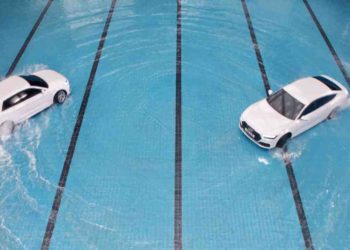 U novoj kampanji Audijevi modeli postali su sinhronizirani plivači