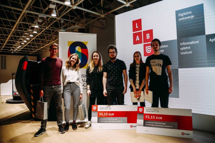 Winners of the SOZ competition “Young Creative Hopes” are Taja Marčetič and Nikolas Kristovič