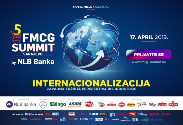 Applications for the 5th FMCG Summit by NLB Bank in Sarajevo open
