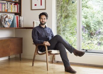 Author Daniel Susskind, photographed in his home in London. To promote new book - "A World Without Work"